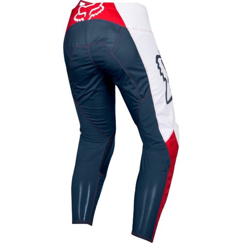 Fox 180 Przm Navy Red Motocross Pants Rear                                                                                                                                                                                                                     