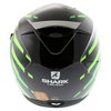 Shark S900 Helmet Hedge KGY Full Face Motorcycle Helmet Back                                                                                                                                                                                                   