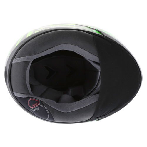 Shark S900 Helmet Hedge KGY Full Face Motorcycle Helmet Inside                                                                                                                                                                                                 