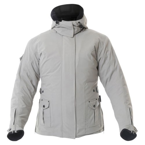 RST Ellie 1395 Ladies Silver Textile Motorcycle Jacket Front                                                                                                                                                                                                   