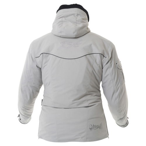 RST Ellie 1395 Ladies Silver Textile Motorcycle Jacket Back                                                                                                                                                                                                    