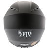 AGV AX8 Evo Naked Matt Black Helmet Back                                                                                                                                                                                                                       