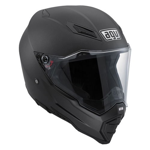 AGV AX8 Evo Naked Matt Black Helmet Front Right                                                                                                                                                                                                                