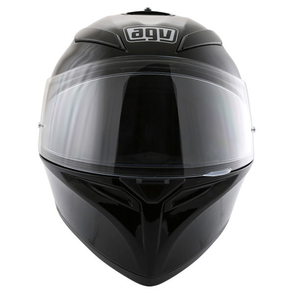 AGV K3 SV Black Full Face Motorcycle Helmet Front                                                                                                                                                                                                              