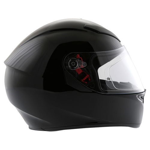 AGV K3 SV Black Full Face Motorcycle Helmet Right Side                                                                                                                                                                                                         