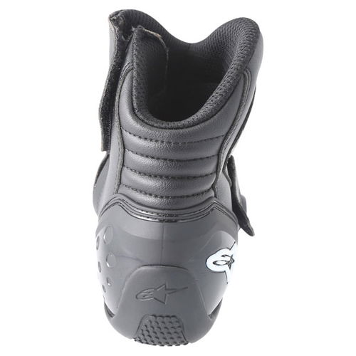 Alpinestars S-MX 1.1 Short Black Motorcycle Boots Heel                                                                                                                                                                                                         