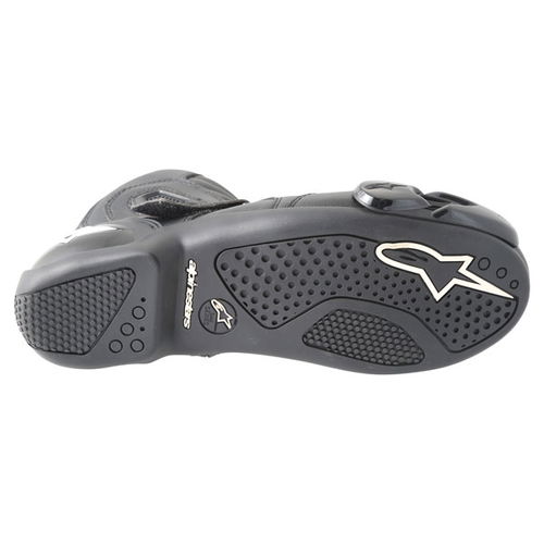 Alpinestars S-MX 1.1 Short Black Motorcycle Boots Sole                                                                                                                                                                                                         