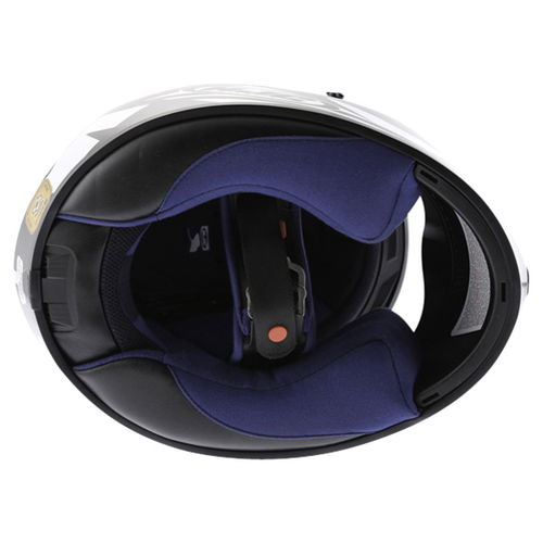 HJC Rpha 10 Furia Black White Helmet Inside                                                                                                                                                                                                                    