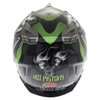 BKS 315 Piston Adult MX Green Helmet Back                                                                                                                                                                                                                      