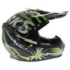 BKS 315 Piston Adult MX Green Helmet Right Side                                                                                                                                                                                                                