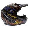 BKS 315 Piston Adult MX Blue Helmet Right Side                                                                                                                                                                                                                 