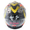 BKS 315 Piston Adult MX Orange Helmet Back                                                                                                                                                                                                                     