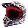 BKS 303 Piston Kids MX Blue Helmet Front Left                                                                                                                                                                                                                  