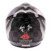 BKS 303 Piston Kids MX Blue Helmet Back                                                                                                                                                                                                                        