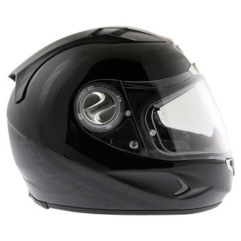 Scorpion Exo 1000 Round Up Black Helmet Right Side                                                                                                                                                                                                             