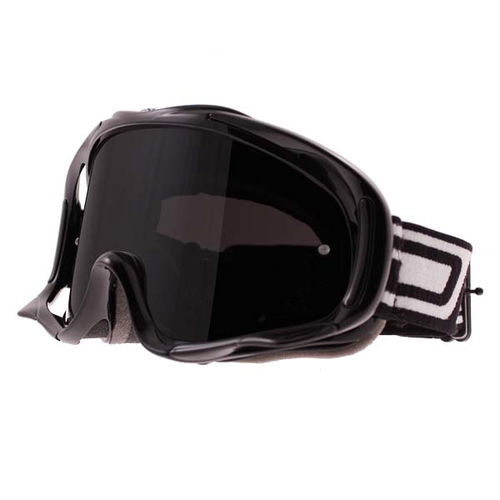 Dirty Dog MX Outrigger Smoke Black Goggles Front Left                                                                                                                                                                                                          