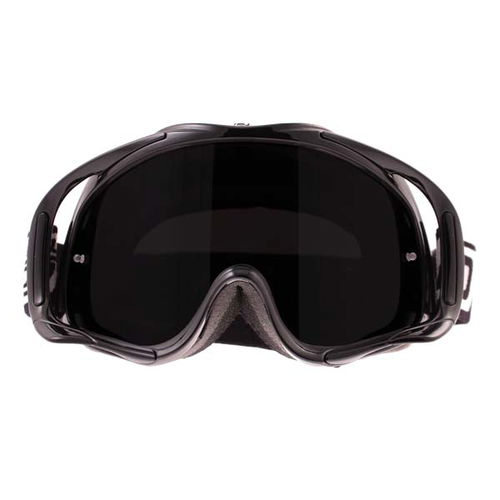 Dirty Dog MX Outrigger Smoke Black Goggles Front                                                                                                                                                                                                               