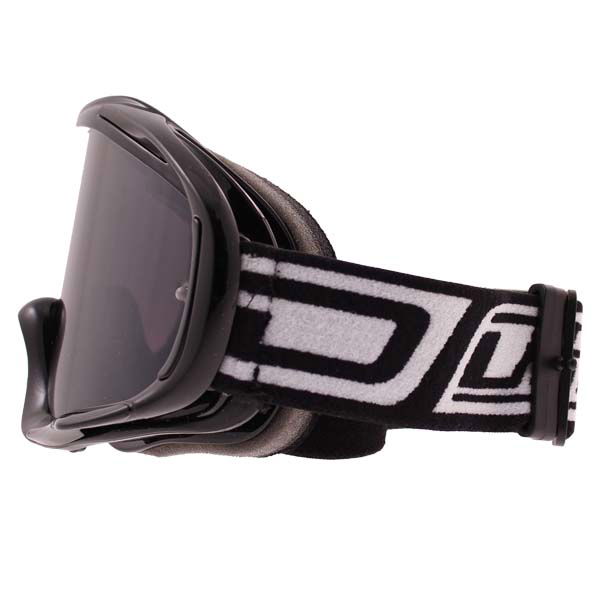 Dirty Dog MX Outrigger Smoke Black Goggles Left Side                                                                                                                                                                                                           