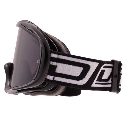 Dirty Dog MX Outrigger Smoke Black Goggles Left Side                                                                                                                                                                                                           