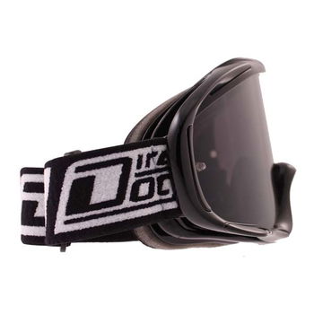 Dirty Dog MX Outrigger Smoke Black Goggles Right Side                                                                                                                                                                                                          