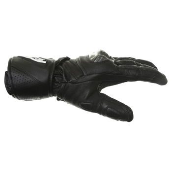 Alpinestars SP-2 Black Motorcycle Gloves Thumb side                                                                                                                                                                                                            