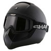 Shark Vancore Matt Black Full Face Motorcycle Helmet Front Left                                                                                                                                                                                                