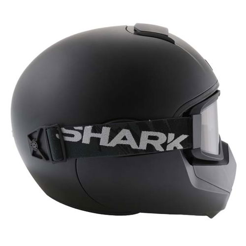 Shark Vancore Matt Black Full Face Motorcycle Helmet Right Side                                                                                                                                                                                                