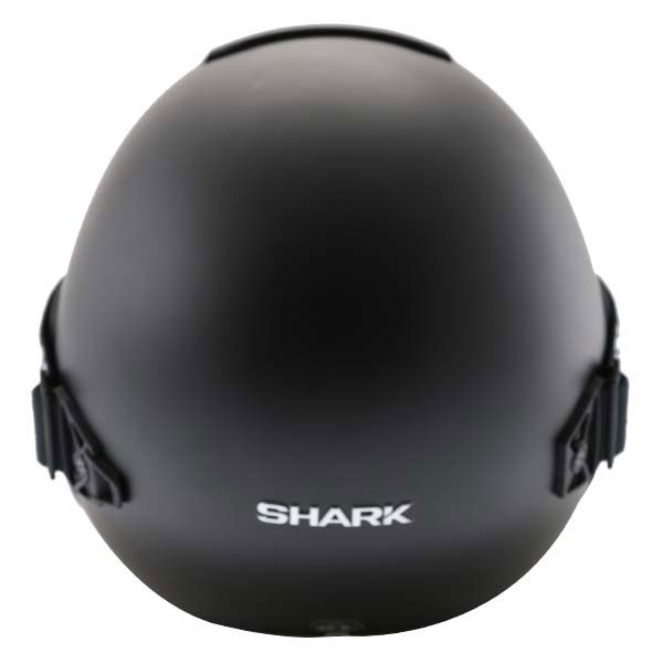 Shark Vancore Matt Black Full Face Motorcycle Helmet Back                                                                                                                                                                                                      
