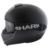 Shark Vancore Matt Black Full Face Motorcycle Helmet Left Side                                                                                                                                                                                                 