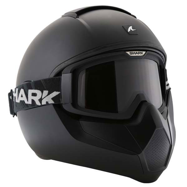 Shark Vancore Matt Black Full Face Motorcycle Helmet Front Right                                                                                                                                                                                               