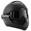 Shark Vancore Matt Black Full Face Motorcycle Helmet Front Right                                                                                                                                                                                               