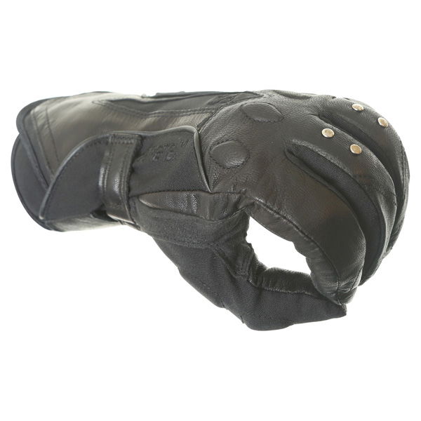 IXS Nira Ladies Black Motorcycle Gloves Knuckle                                                                                                                                                                                                                