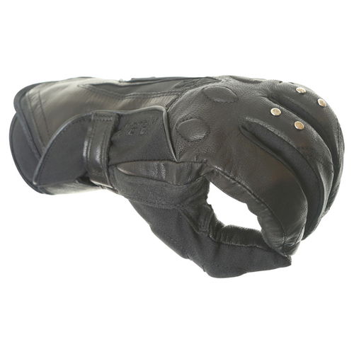 IXS Nira Ladies Black Motorcycle Gloves Knuckle                                                                                                                                                                                                                
