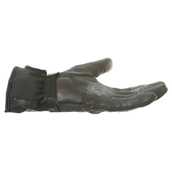 IXS Nira Ladies Black Motorcycle Gloves Little finger side                                                                                                                                                                                                     