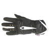IXS Nira Ladies Black White Motorcycle Gloves Back                                                                                                                                                                                                             