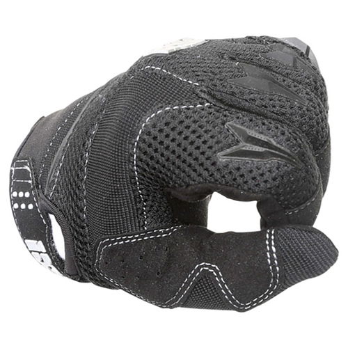 IXS Panthera Black Motorcycle Gloves Knuckle                                                                                                                                                                                                                   