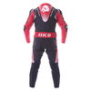 BKS Apex 1 Piece Black Red Leather Motorcycle Suit Back                                                                                                                                                                                                        