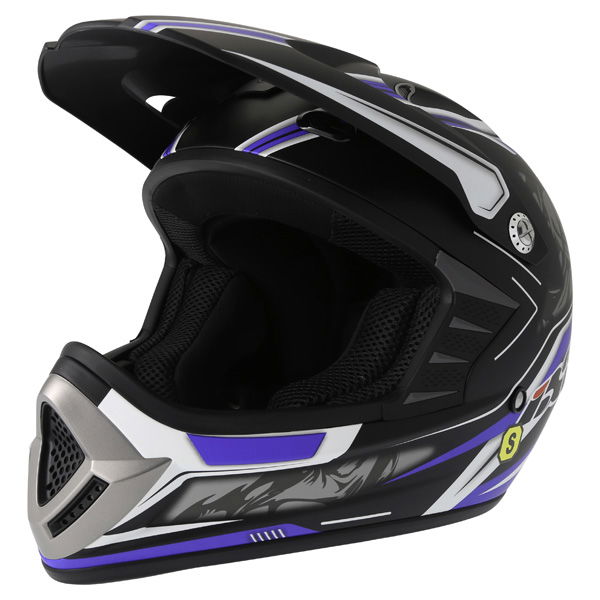 IXS HX 276 Fame Blue Helmet Front Left                                                                                                                                                                                                                         
