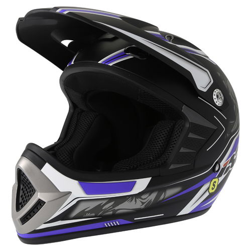 IXS HX 276 Fame Blue Helmet Front Left                                                                                                                                                                                                                         