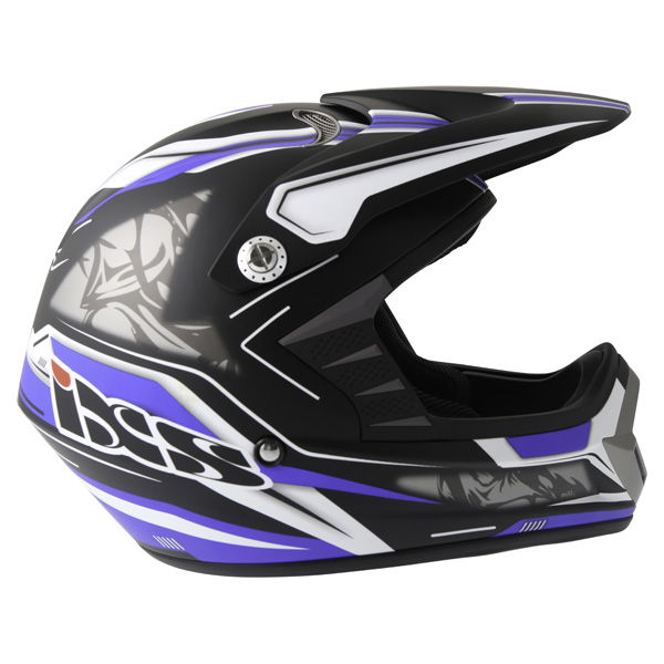 IXS HX 276 Fame Blue Helmet Right Side                                                                                                                                                                                                                         