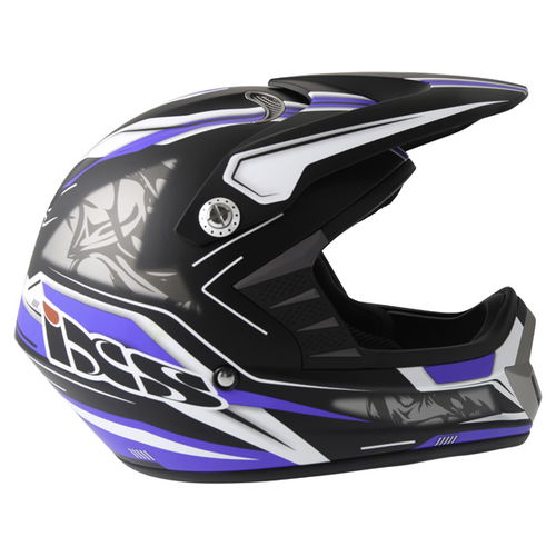 IXS HX 276 Fame Blue Helmet Right Side                                                                                                                                                                                                                         