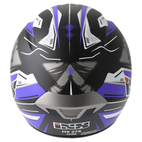 IXS HX 276 Fame Blue Helmet Back                                                                                                                                                                                                                               