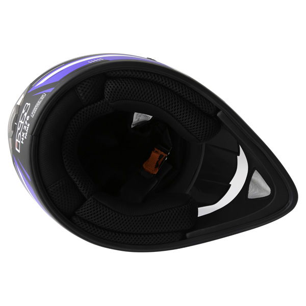 IXS HX 276 Fame Blue Helmet Inside                                                                                                                                                                                                                             