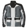 IXS Patrol Mens Grey Black Textile Motorcycle Jacket Front                                                                                                                                                                                                     