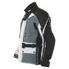 IXS Patrol Mens Grey Black Textile Motorcycle Jacket Side                                                                                                                                                                                                      