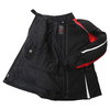 IXS Chelsea Ladies Black Red Waterproof Textile Motorcycle Jacket Inside                                                                                                                                                                                       