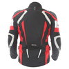 IXS Necthan Mens Black Red Textile Motorcycle Jacket Back                                                                                                                                                                                                      
