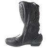 Sidi Fusion White Black Motorcycle Boots Inside leg                                                                                                                                                                                                            