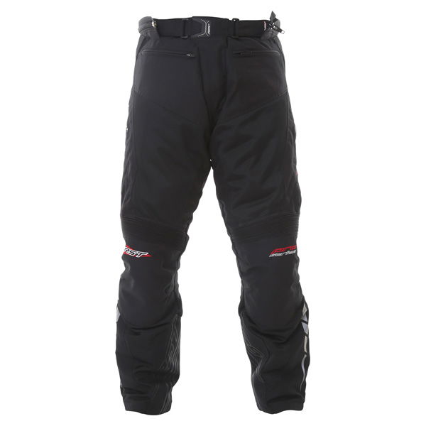 RST Ventilator IV 1295 Mens Black Textile Motorcycle Jeans Front                                                                                                                                                                                               
