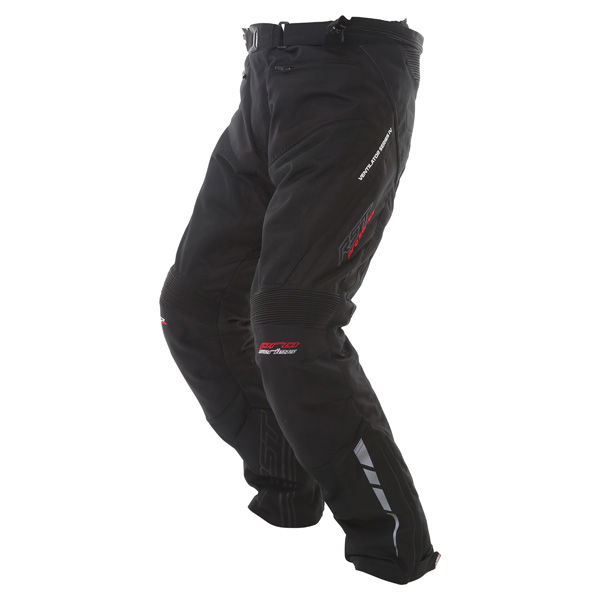 RST Ventilator IV 1295 Mens Black Textile Motorcycle Jeans Riding position                                                                                                                                                                                     